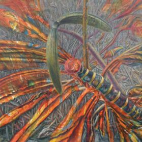 “Creature comforts”, Oil on Canvas, 52” x 50” In, 1976