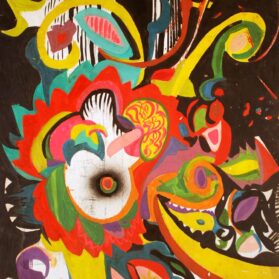 “Untitled”, Oil on Canvas,43” x 26” In, 1965